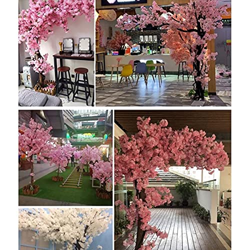 Simulación Artificial Melocotonero Falso Melocotonero Planta Grande Flor De Cerezo Simulación De Árbol Ciruelo Árbol De Deseos Flor De Melocotón Decoración Interior 1.5 * 1.5M