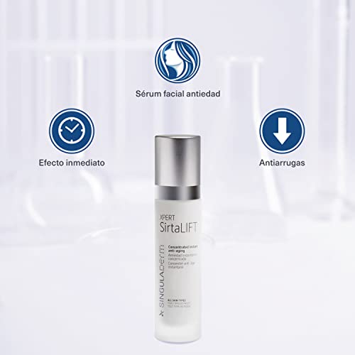 Singuladerm Xpert SirtaLIFT Sérum antiedad 50 ml, Sérum facial, Efecto lifting inmediato, Sérum lifting facial, Tratamiento antiedad