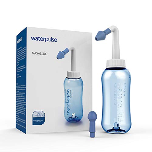 Sinus Rinse Nasing Irrigation, Limpiador de nariz, Limpiador de nariz para adultos y niños / niños Rinitis alérgica fría Enfermedad de la gripe de sinusitis, 300ml Neti Pot