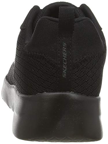 Skechers Dynamight 2.0 To Eye, Zapatillas Deportivas Mujer, Negro (BBK Black Mesh/Durabuck/Trim), 38 EU