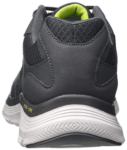 Skechers Flex Advantage 4.0, Zapatillas Hombre, Charcoal, 43 EU