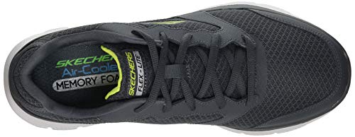 Skechers Flex Advantage 4.0, Zapatillas Hombre, Charcoal, 43 EU