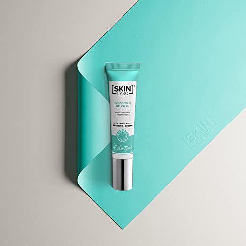 SkinLabo - Gel Crema Contorno de Ojos con Ácido Hialurónico. Reactiva la microcirculación, hidrata y rellena las arrugas. 15 ml.