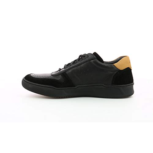 Snight, zapatillas bajas para hombre, Negro , 42 EU