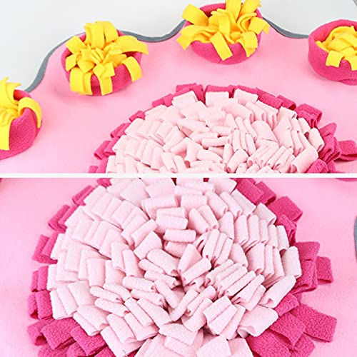 Snuffle Mat Manta De Comida Lenta para Mascotas Pequeñas, Alfombrilla para Inhalar La Fatiga De Gatos Y Perros, Fácil De Limpiar