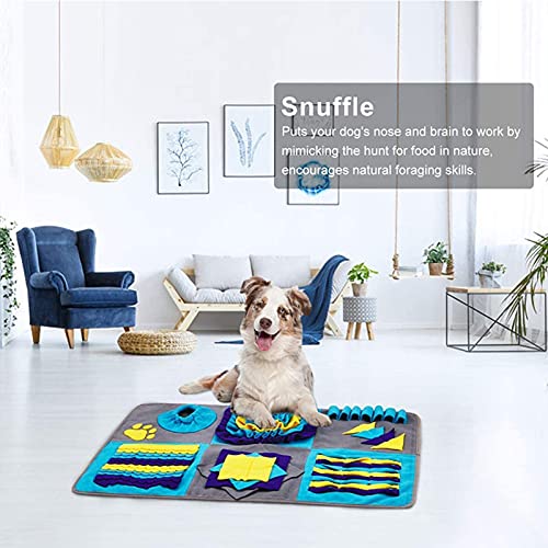 Snuffle Mat Manta De Comida Lenta para Mascotas, Tapete para Perros Y Gatos para Aliviar La Fatiga, Fácil De Limpiar