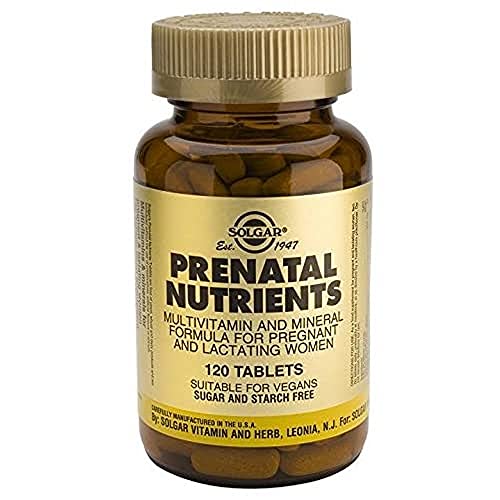 Solgar Nutrientes Prenatales 120 comprimidos