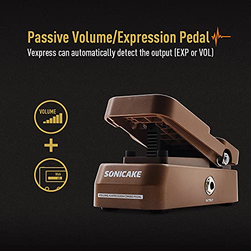 SONICAKE Vexpress Pedal pasivo de volumen y expresión