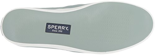 Sperry Women's Seaside Suede Sneaker, Mint, M 055 Medium US