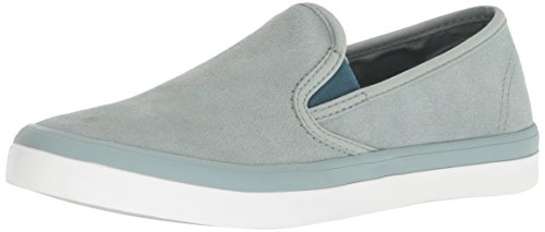 Sperry Women's Seaside Suede Sneaker, Mint, M 055 Medium US