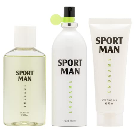 Sportman Endgame Estuche de Regalo para Hombre EdT 150ml + After Shave 75ml + Gel Baño 100ml