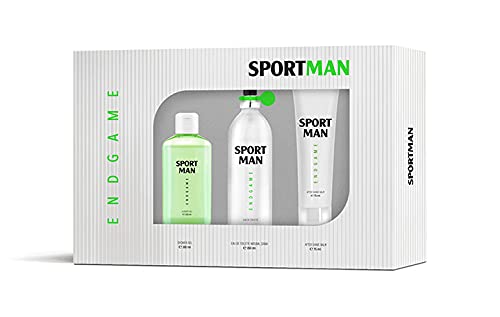 Sportman Endgame Estuche de Regalo para Hombre EdT 150ml + After Shave 75ml + Gel Baño 100ml