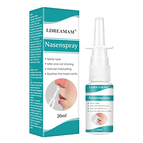 Spray Nasal,Aerosol Nasal,Limpieza de la Cavidad Nasal para Adultos y Niños a Partir de 6 Años，para la Limpieza Diaria de la Nariz,Rinosinusitis