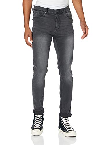 Springfield 1758551 Jeans, Negro, 26 Mens