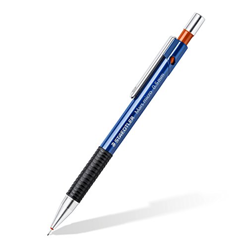 STAEDTLER Mars Micro - Portaminas (Incluye Tubo de Minas 0.5 mm HB), Color Azul