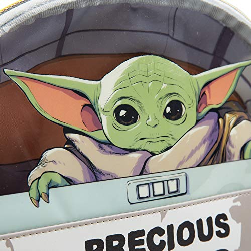 Star Wars Neceser Niño, Neceser Hombre Mujer Diseño Baby Yoda, Bolsa de Aseo Colegio Deporte Viajes, Merchandising Oficial Regalos Originales para Niños Adolescentes y Adultos