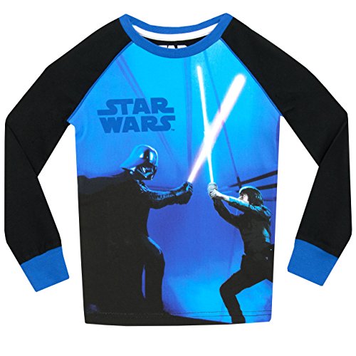 Star Wars - Pijama para Niños Brillan En La Oscuridad 5-6 Años