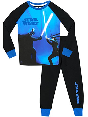 Star Wars - Pijama para Niños Brillan En La Oscuridad 5-6 Años