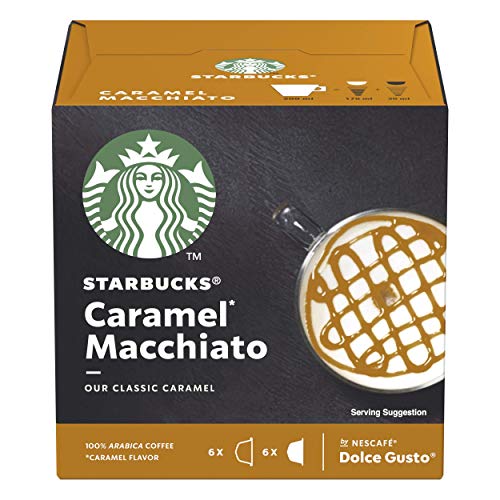 STARBUCKS White Cup Variety Pack De Nescafe Dolce Gusto Cápsulas De Café 6 X Caja De 12 Unidades