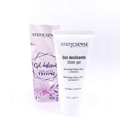 Stetic Sense | Gel Conductor con Ginkgo Biloba | Fabricado en España por Dermatólogos | Perfecto para Dispositivos de Tratamiento Antiarrugas, IPL, Laser, Cavitación y Radiofrecuencia.