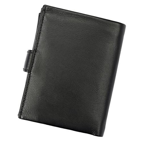 Stylish Large Men's Leather Wallet Pierre Cardin