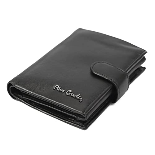 Stylish Large Men's Leather Wallet Pierre Cardin