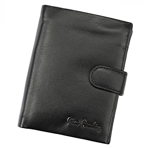 Stylish Large Men's Leather Wallet Pierre Cardin