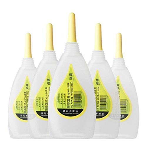 Sue-Supply 6 Piezas De 50 Ml De Aceite Lubricante para Cortapelos/Recortadoras/Afeitadoras, Aceite para Máquinas De Coser, Herramientas De Tijeras De Peluquería, Evita La Oxidación para Salón