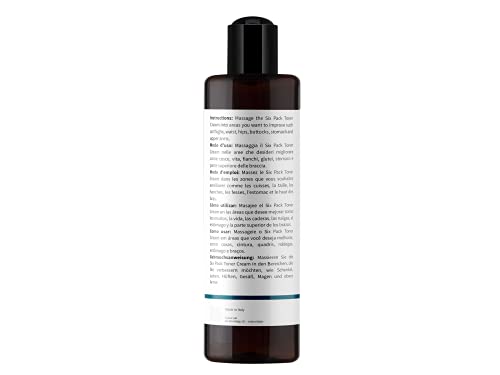 Suisse Lab - CREMA ABDOMINAL HOMBRE - Crema Adelgazante Vientre y Caderas Termogénica Quemagrasas - Tratamiento Intensivo - 100% Natural - 200ml