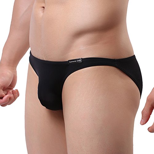 Summer Code Ropa Interior para Hombres Slips Hombres Transpirables Cómodos Calzoncillos Pack