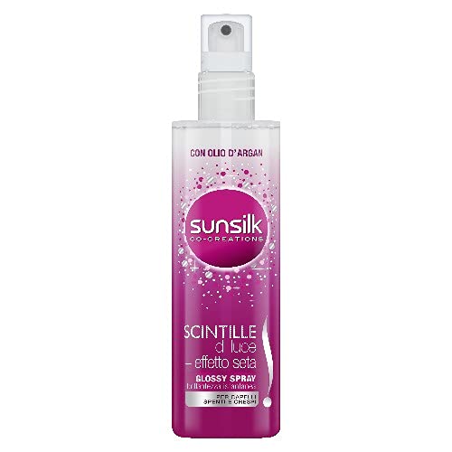 SUNSILK Brillos de luz + efecto seda, brillo en spray, 200 ml