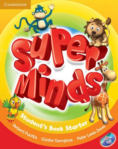 Super Minds Starter Student's Book with DVD-ROM - 9780521148528