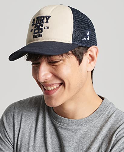 Superdry clásica Gorra de béisbol, Avena, Talla única para Hombre