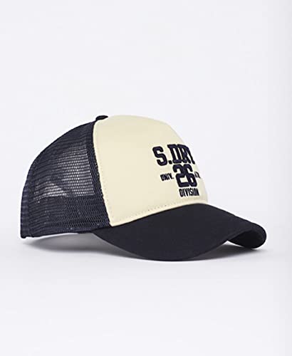 Superdry clásica Gorra de béisbol, Avena, Talla única para Hombre