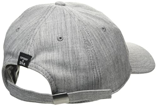 Superdry Code Baseball Cap Gorra de béisbol, Ice Marl, Talla única para Hombre