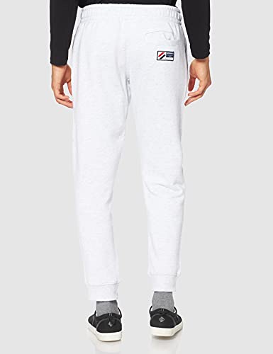 Superdry Code Essential Jogger Pantalones Deportivos, Ice Marl, S para Hombre