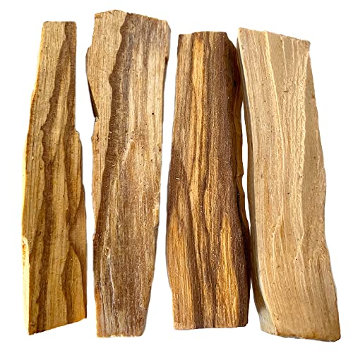 SWEET MYSTIC GEMS - Palo Santo Incienso Natural para Quemar - 80 gr - Origen Perú - Madera 100% Natural de recolección sostenible - Recolectado sólo de Madera caída (1)