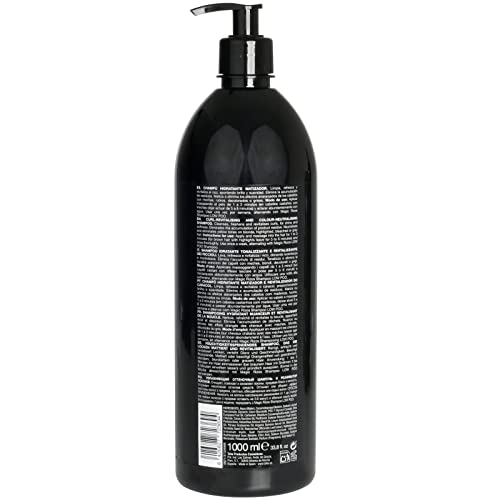 Tahe Magic Rizos Champú Violet Hidratante Matizador Low Poo Purple, para Cabellos Rubios o con Mechas (1000 ml)