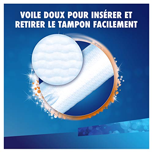 Tampax Compak Pearl Super Plus - Sellos con aplicador (18 unidades)