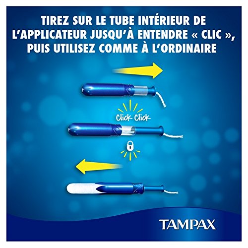 Tampax Compak Perla Súper tampones con aplicador X18 - juego de 3