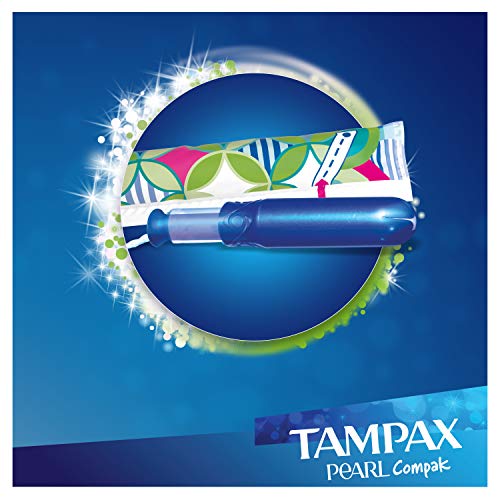 Tampax Compak Perla Súper tampones con aplicador X18 - juego de 3