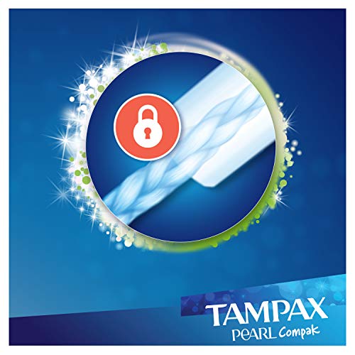 Tampax Compak Perla Súper tampones con aplicador X18 - juego de 3