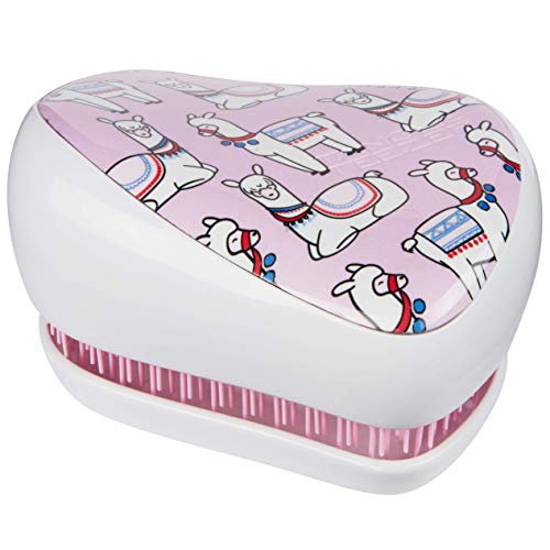 Tangle Teezer x Skinnydip Compact Styler - Cepillo para desenredar, diseño de Llama