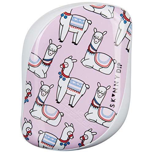 Tangle Teezer x Skinnydip Compact Styler - Cepillo para desenredar, diseño de Llama