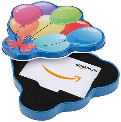 Tarjeta Regalo Amazon.es - Estuche Globos de cumpleaños