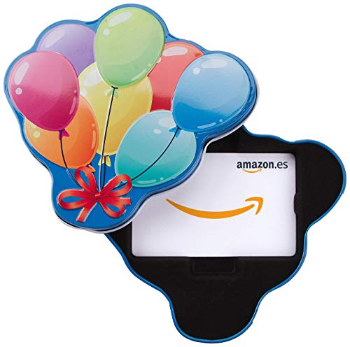 Tarjeta Regalo Amazon.es - Estuche Globos de cumpleaños