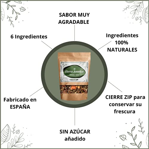 TÉ DEPURATIVO DETOX | Infusiones Antioxidantes Potentes Naturales | Té Verde Sencha Perfecto para Cuidar tu Piel, Huesos y Organismo. NUEVO PRODUCTO