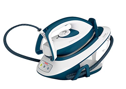 Tefal Express Compact SV7110 Centro de planchado de vapor, 2600 W, azul/blanco