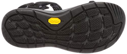 Teva Sandalia STRATA Universal Black, Deportivas Hombre, Negro Gris, 43 EU