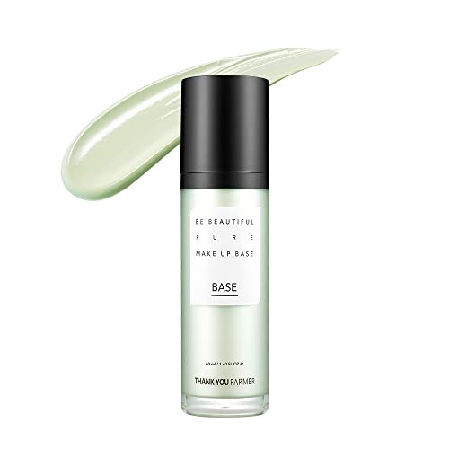 THANKYOU FARMER Be Beautiful Pure Make Up Base Green SPF30+ PA++ | Correcting Redness and Uneven Tone | 1.40 Fl Oz (40ml)